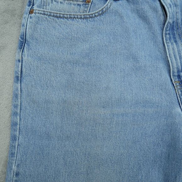 Levi's 550 VTG Jeans Mens Size-38 (36x34 Actual) Blue Relaxed Tapered Stained - Picture 2 of 16